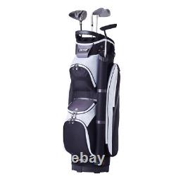 14-Way Golf Cart Bag 36 withDust Cover & Straps Multiple Pockets Premium Nylon