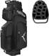 14-way Golf Cart Bag, Premium Full Length Golf Bag Withmagnetic Leather Pocket