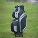 14-way Golf Cart Bag With Cooler & Shoe Pocket, Rain Hood & Putter Well