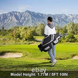 14 Way Golf Cart Bag for Push Bag Classy Design Full Length with Cooler Rain