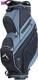 14 Way Golf Cart Bag With Organizer Divider & Rain Cover Black Foggy Blue New Us
