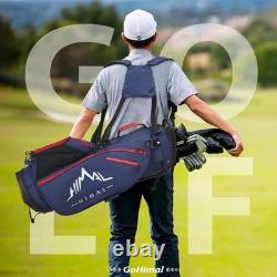 14-Way Golf Stand Bag, Golf Bag with Stand, Lightweight Durable Club Bag