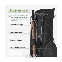 14-Way Golf Stand Bag, Golf Bag with Stand Lightweight & Durable Golf Club