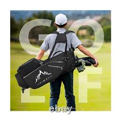 14-Way Golf Stand Bag, Golf Bag with Stand Lightweight & Durable Golf Club