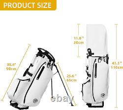 14 Way Golf Stand Bag Lightweight, Padded Double Strap, Full Length Dividers