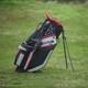 14-way Golf Stand Bag With Cooler & Shoe Pocket, Rain Hood & Putter Well (red)