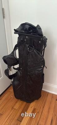14-way Club Champ Stand Bag In Black Camo Mint