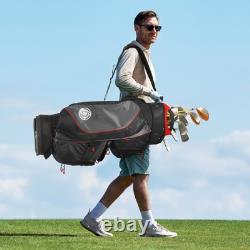 15 Way Top Golf Cart Bag Lightweight Club Cart Bags with Full-length Dividers