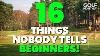 16 Things Nobody Tells Beginner Golfers