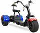 2000w 60v 20ah Golf Cart Electric Mobility Scooter 3 Wheel Trike With Bag Holder