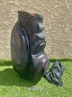 2019 Callaway Golf ORG 14 Way Cart Bag Titanium/Black/Red. BRAND NEW