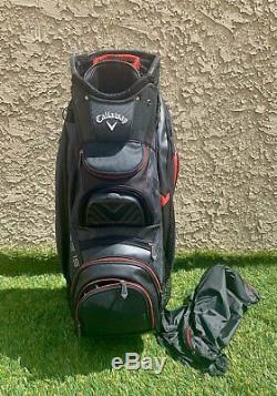 2019 Callaway Golf ORG 14 Way Cart Bag Titanium/Black/Red. BRAND NEW