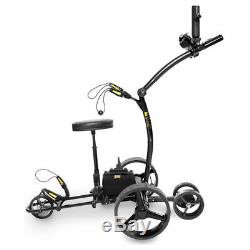 2020 Bat Caddy X4R Black Remote Control Electric Golf Bag Cart/Trolley + BONUS