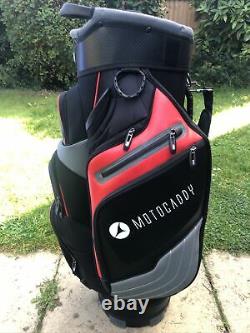 2020 Motocaddy Pro Series Golf Cart Bag, EASILOCK, Rainhood & Strap, Excellent