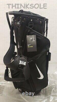 2020 Nike Air Hybrid Carry Stand Cart Golf Caddie Bag 14 Way Black Colorway New