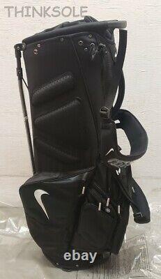 2020 Nike Air Hybrid Carry Stand Cart Golf Caddie Bag 14 Way Black Colorway New