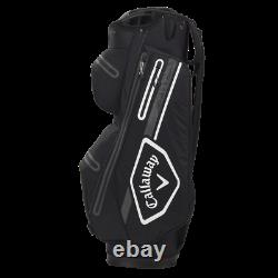 2021 Callaway Chev Dry 14 Waterproof Cart Trolley Golf Bag 14-Way Divider SALE