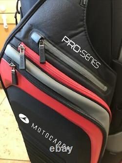 2021 Motocaddy Pro Series Golf Bag, Hood & Strap, Used Once, Mint Condition