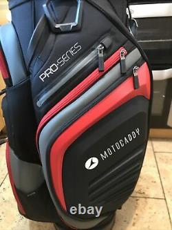 2021 Motocaddy Pro Series Golf Bag, Hood & Strap, Used Once, Mint Condition