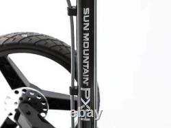 2021 Sun Mountain Golf Pathfinder PX4 Push & Pull Cart Black 4 Wheel Trolley