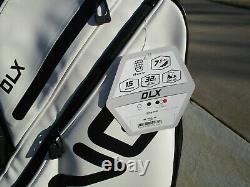 2022 Ping Golf DLX Cart Bag 15-way Top Black / White BRAND NEW withTAGS