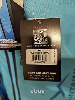 2024 Sun Mountain Sync Cart Golf Bag River/Surf/Navy