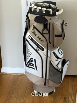 2024 T-Lock Golf Cart Bag with 14 Way Organizer Divider Top Premium Cart Bag EUC