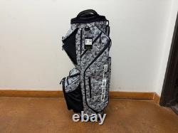 2025 Cobra Ultralight Pro 14-Way Cart Bag Winter Snake Camo MINT