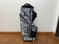 2025 Cobra Ultralight Pro 14-Way Cart Bag Winter Snake Camo MINT