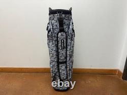 2025 Cobra Ultralight Pro 14-Way Cart Bag Winter Snake Camo MINT