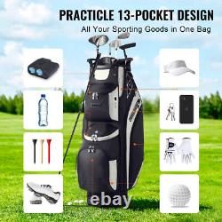 36 Golf Cart Bag 14 Way Organizer Divider Top Multiple Pockets Pick Color