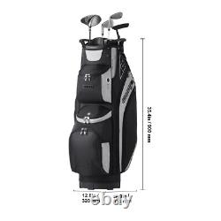 36 Golf Cart Bag 14 Way Organizer Divider Top Multiple Pockets Pick Color