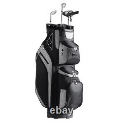 36 Golf Cart Bag 14 Way Organizer Divider Top Multiple Pockets Pick Color