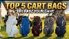 5 Best Game Changing Golf Cart Bags You Need To See