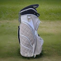 ADAMS IDEA a12 OS Quilted Golf Cart Bag 14-Way Divider Shoulder Strap Rain Hood