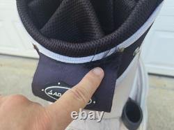 ADAMS IDEA a12 OS Quilted Golf Cart Bag 14-Way Divider Shoulder Strap Rain Hood
