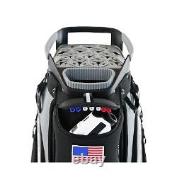 ASK ECHO 2024 SLC-130 Golf Cart Bag with 15 Way Full Length Dividers Top, Pre
