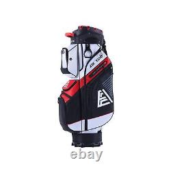 ASK ECHO T-Lock Golf Cart Bag with 14 Way Organizer Divider Top, Premium Cart