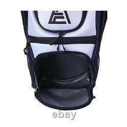 ASK ECHO T-Lock Golf Cart Bag with 14 Way Organizer Divider Top, Premium Cart