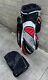 Adams Idea Golf Cart Bag 7-way Carry Bag With Rain Cover Red/black Used