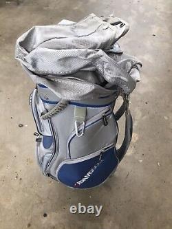 AdamsGolf Adams Idea Golf Cart Bag 8 Way CL Dividers 8 Zipper Pockets RainCover