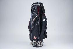 Adidas 14-way Divider Golf Cart Bag, Black/red