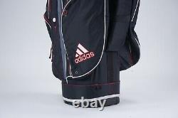 Adidas 14-way Divider Golf Cart Bag, Black/red