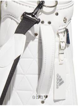 Adidas Golf Ladies Cart Caddy Bag THREE STRIPE 8.5 x 46 Inch 3.3kg White II168