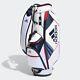 Adidas Golf Men's Cart Caddy Bag Mbf64 Ha3202 Must Haves 9x47in 2.9kg White Red