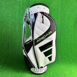 Adidas Golf Performance Cart Bag Lightweight 5-way 9.0in White/Black 2024 Model