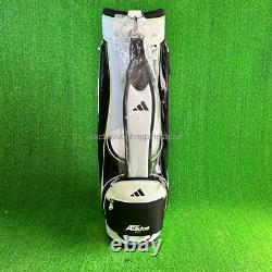 Adidas Golf Performance Cart Bag Lightweight 5-way 9.0in White/Black 2024 Model
