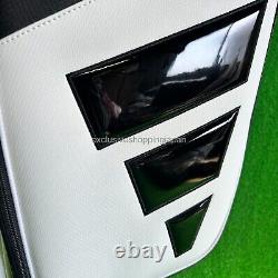 Adidas Golf Performance Cart Bag Lightweight 5-way 9.0in White/Black 2024 Model