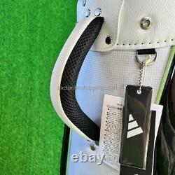 Adidas Golf Performance Cart Bag Lightweight 5-way 9.0in White/Black 2024 Model