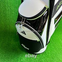 Adidas Golf Performance Cart Bag Lightweight 5-way 9.0in White/Black 2024 Model